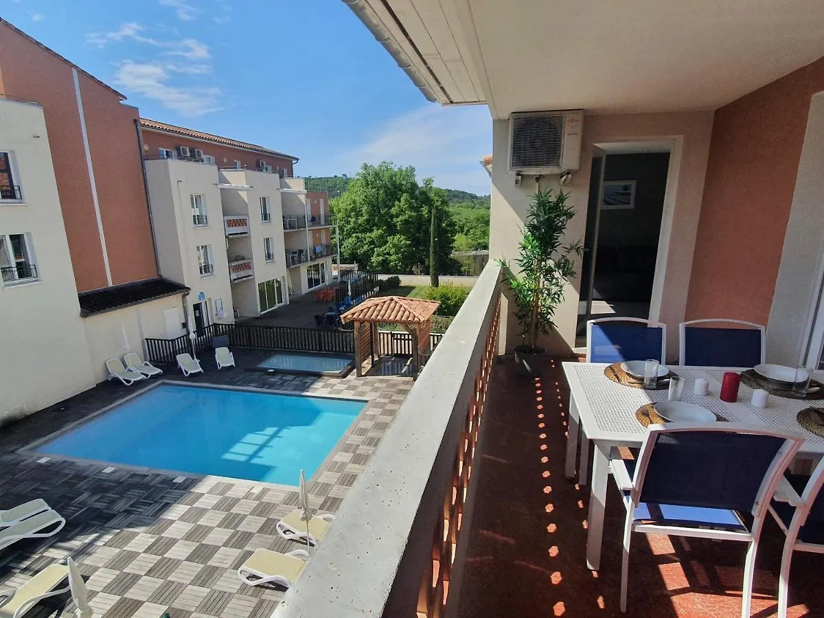 La Piscine Des Gorges - Climatisation Parking Apartment Greoux-les-Bains
